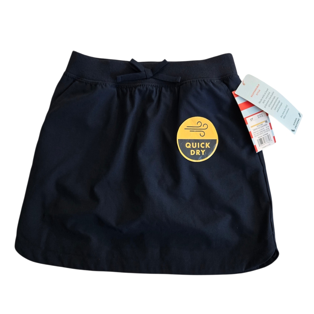 Cat & Jack Girls 5T Fighter Pilot Blue Uniform Skort NWT